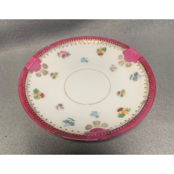 Vintage Victoria Austria Floral Teacup & Saucer Set Porcelain China - Picture 10 of 16